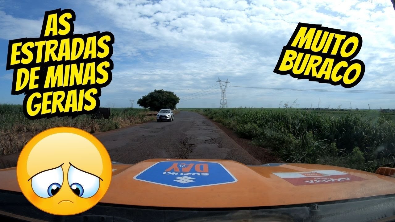 Péssimas estradas de Minas Gerais