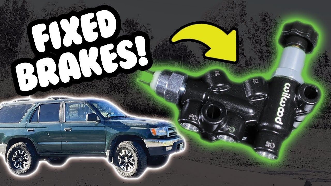 Wilwood Adjustable Proportioning Valve Install + Re-Flaring Brake Lines on the 4Runner