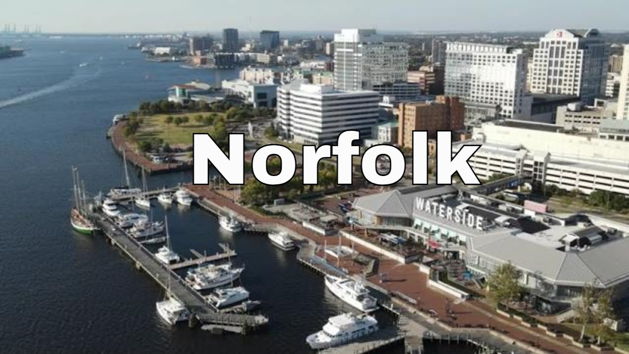 Drone Norfolk, Virginia | Elizabeth River