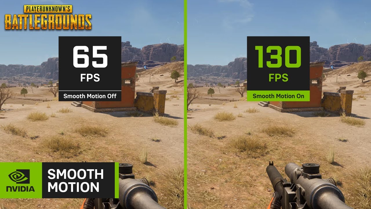 NVIDIA Smooth Motion Tested in PUBG &ndash; Double the FPS?!