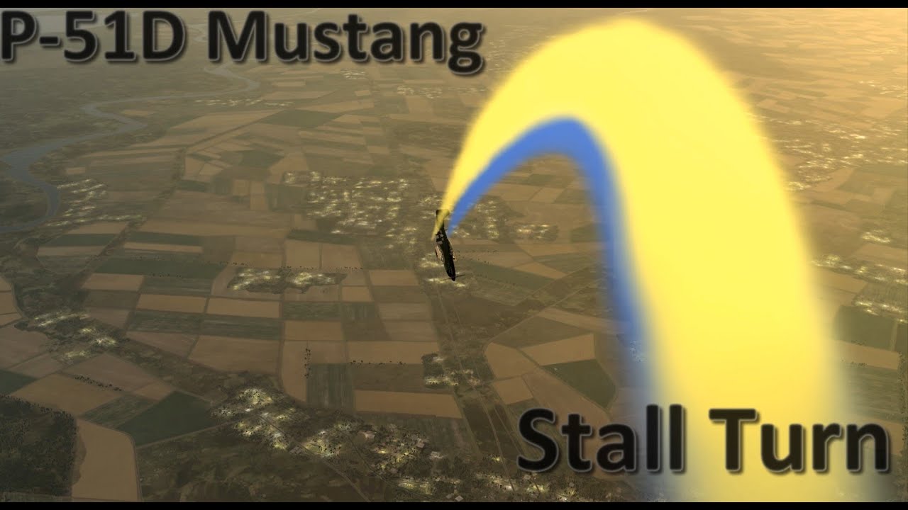 DCS: P-51D/TF-51D Mustang - Stall Turn (Tutorial)