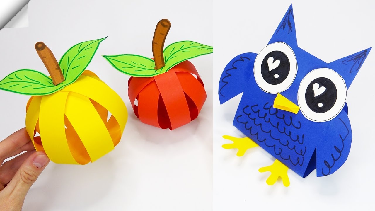 6 DIY paper crafts | Paper toys