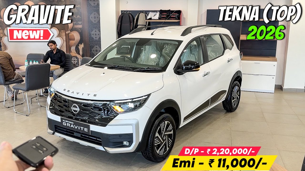 Nissan Gravite Tekna 2026 ❤️ | Nissan Gravite Top Model | Gravite 2026 Detailed Review