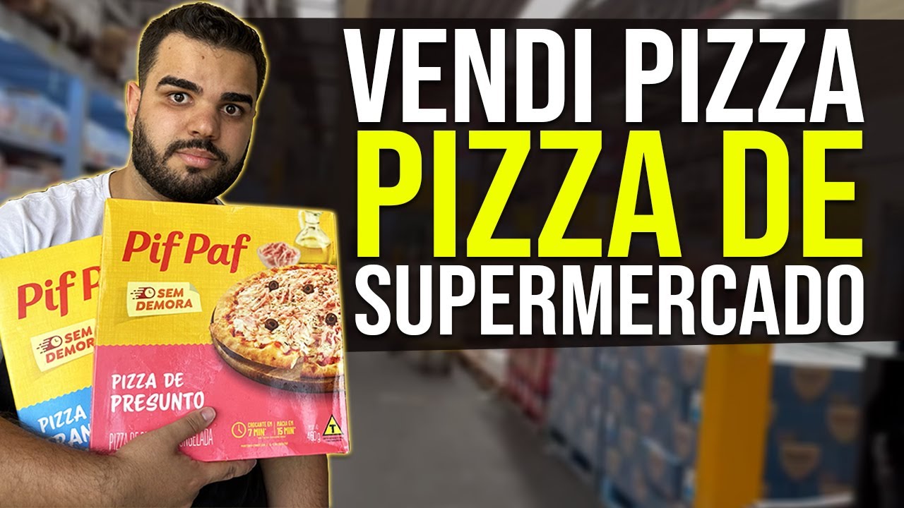 VENDI PIZZA CONGELADA E QUASE FUI PRESO!