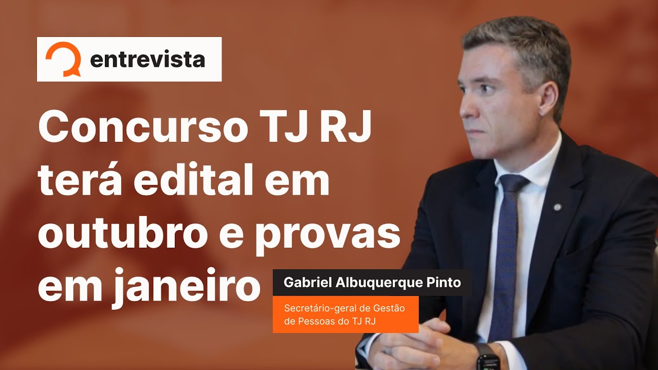 Concurso TJ RJ 2025: Tudo Que Você Precisa Saber sobre o próximo edital | Entrevista