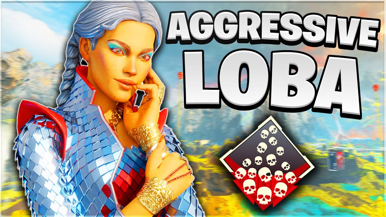 SOLO AGGRESSIVE LOBA DROPS 22 KILLS!