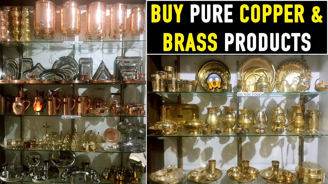 Buy Copper, Brass & Stainless Steel Crockery || Kitchenware Manufacturer || Copper & Brass Utensils