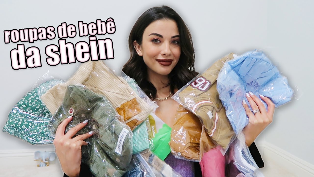 Roupas de Bebê na SHEIN? Comprei Muita Roupinha!