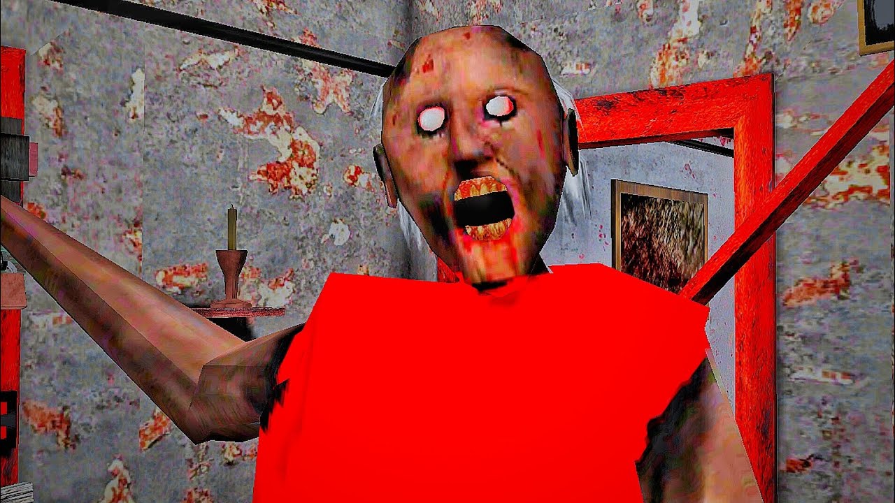 Granny Game Horror Escape Gameplay | Red Granny Ep 32