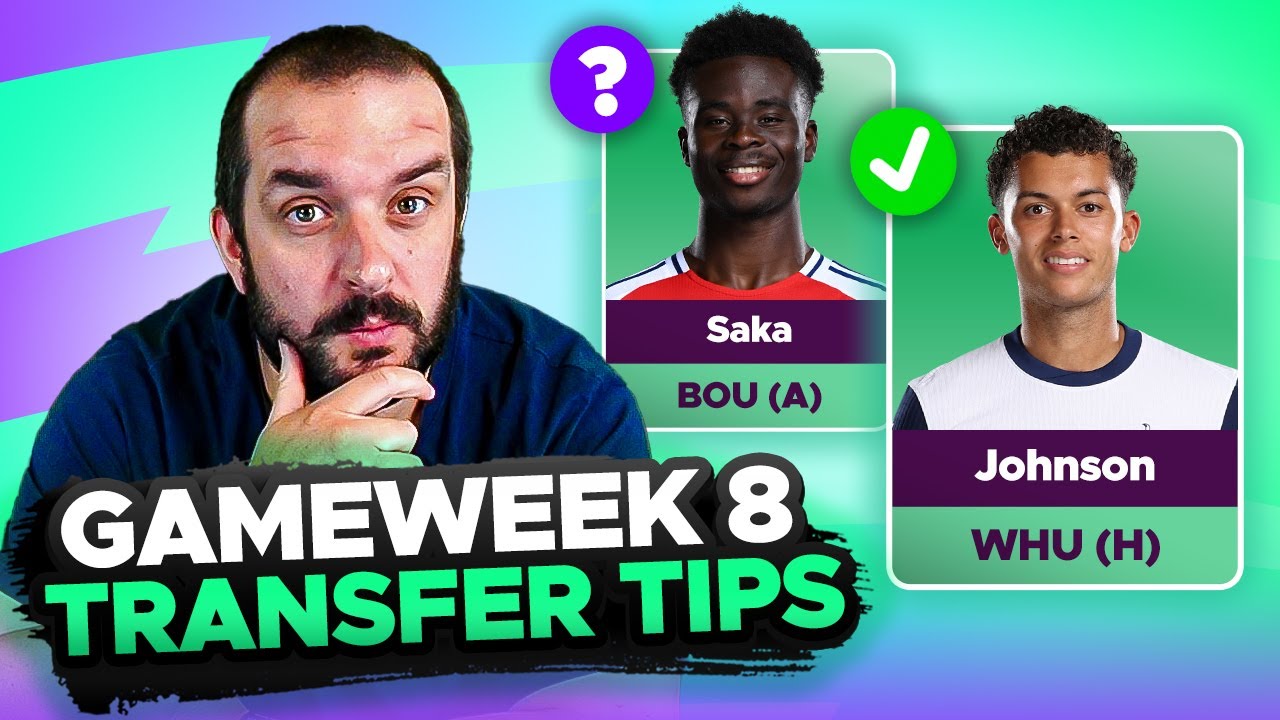 FPL TRANSFER TIPS | GAMEWEEK 8 | Fantasy Premier League Tips 2024/25