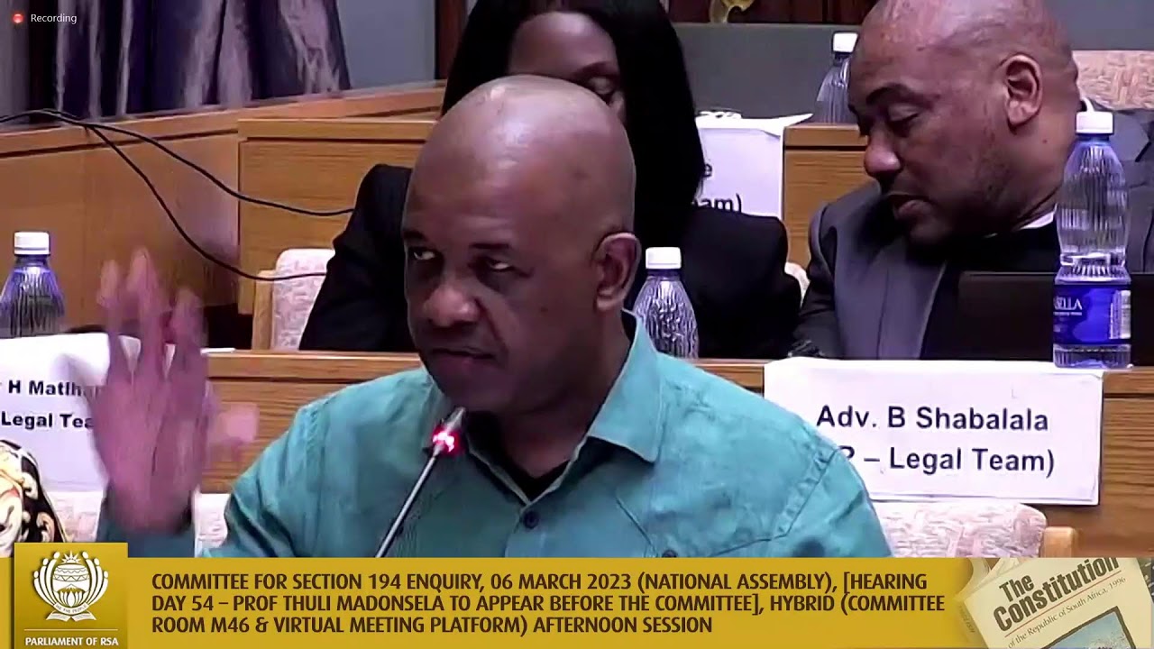 Committee for Section 194 Enquiry, 06 March 2023