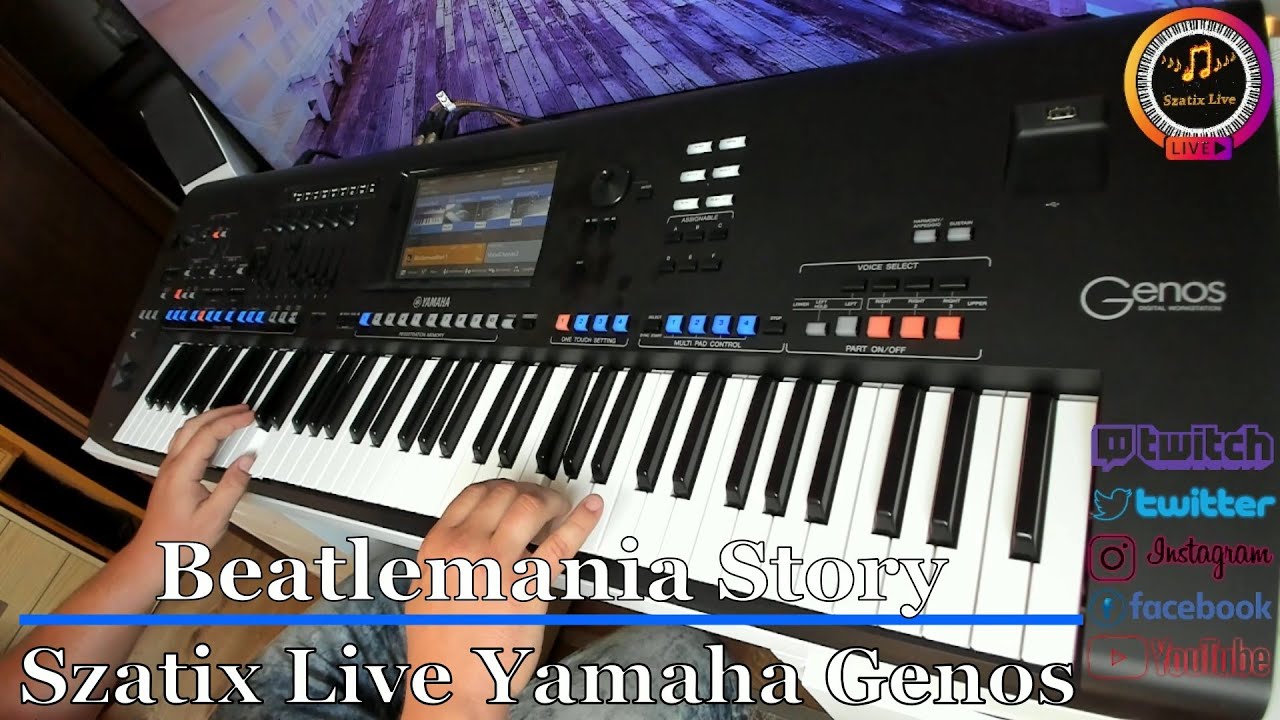 Beatlemania Story - Irena Jarocka (Cover Szatix Live) Yamaha Genos