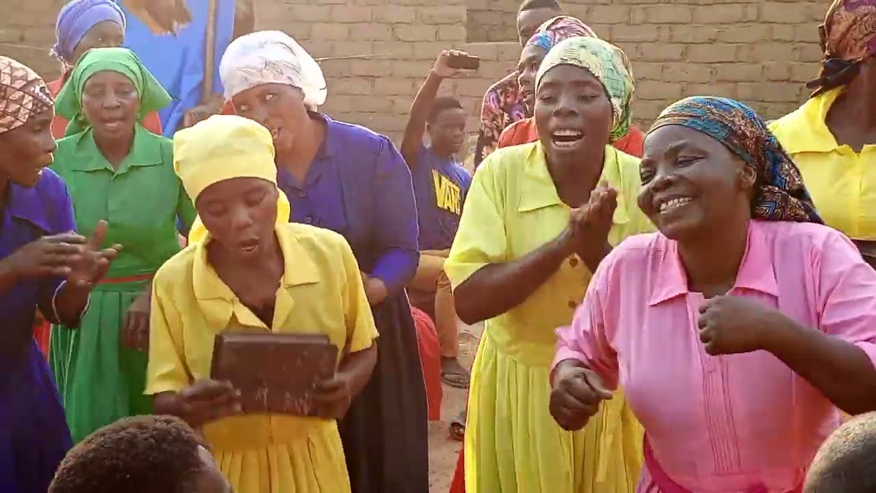 Huko mbinguni kulikuako shangwe.waombaji wa Nyarugusu camp.