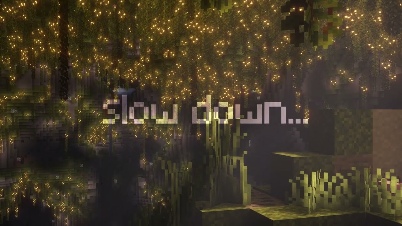 the world can wait... (minecraft music with lush caves)