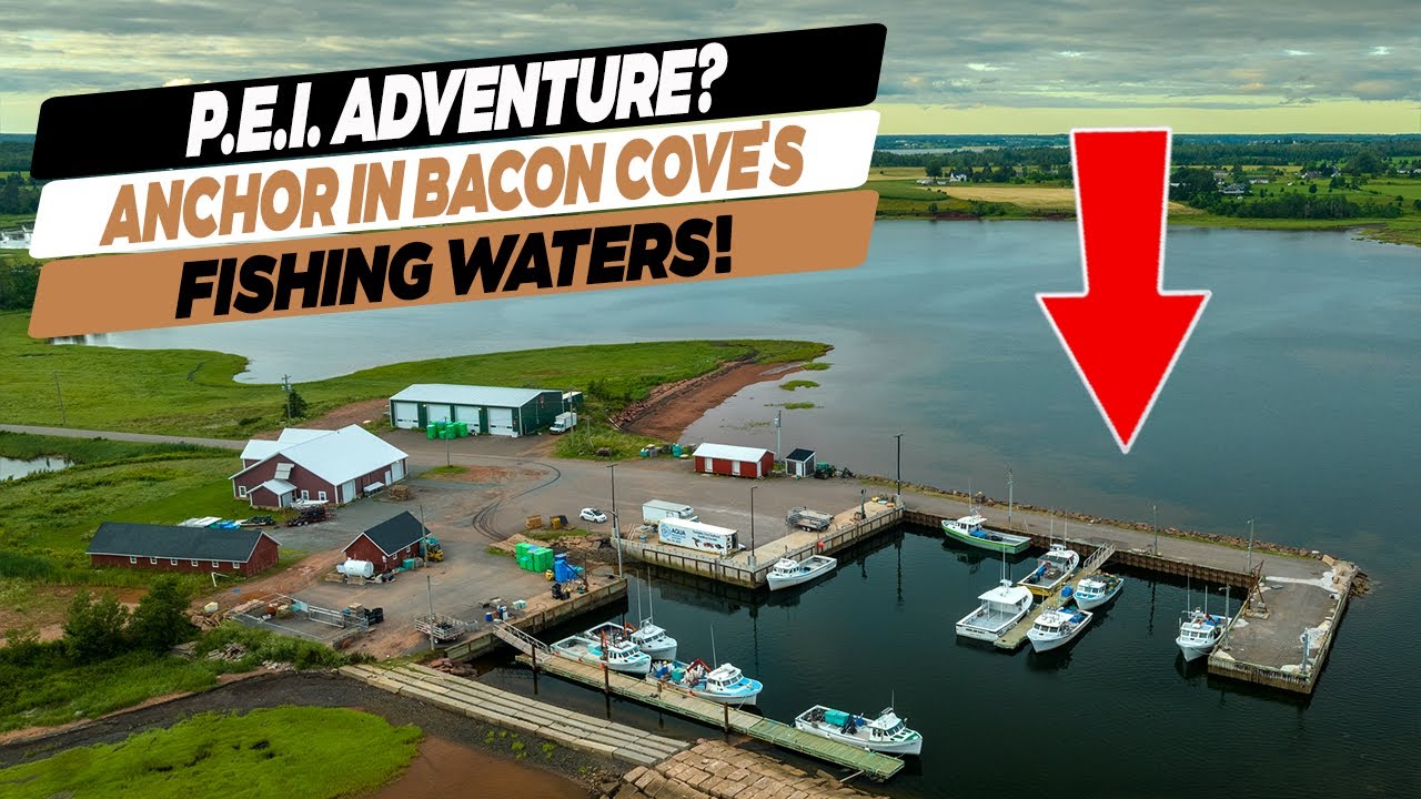 Unveiling PEI's Hidden Gem: Epic Drone Adventure in Bacon Coves Fishing Waters!
