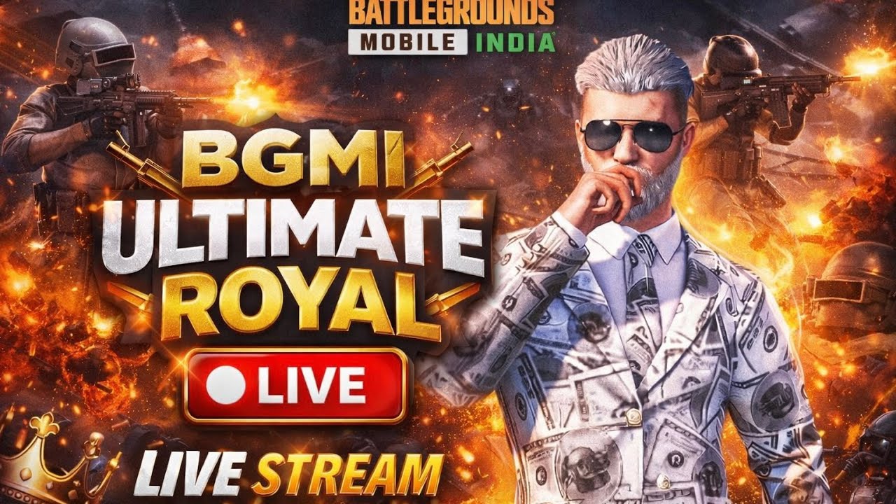 Ultimate Royal Live BGMI Challenge of 7 Day 7 LIVE 🔴🤩DAY 2