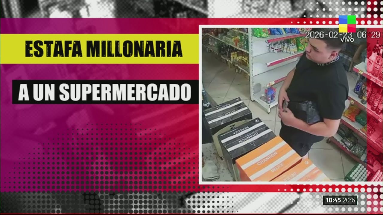 🔴 CANNING: ESTAFA MILLONARIA A UN SUPERMERCADO