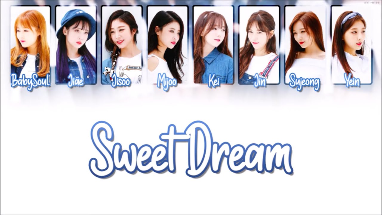 Lovelyz 러블리즈 – Sweet Dream [ 가사 / COLOR CODED LYRICS ]
