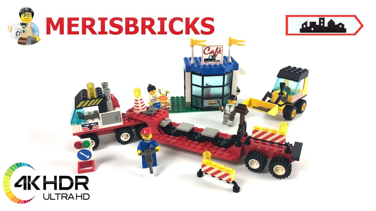 Truck Stop Lego Town 6329 - Lego Speed Build and Review 4K UHD #LEGO #LegoSpeedBuild #LegoCity