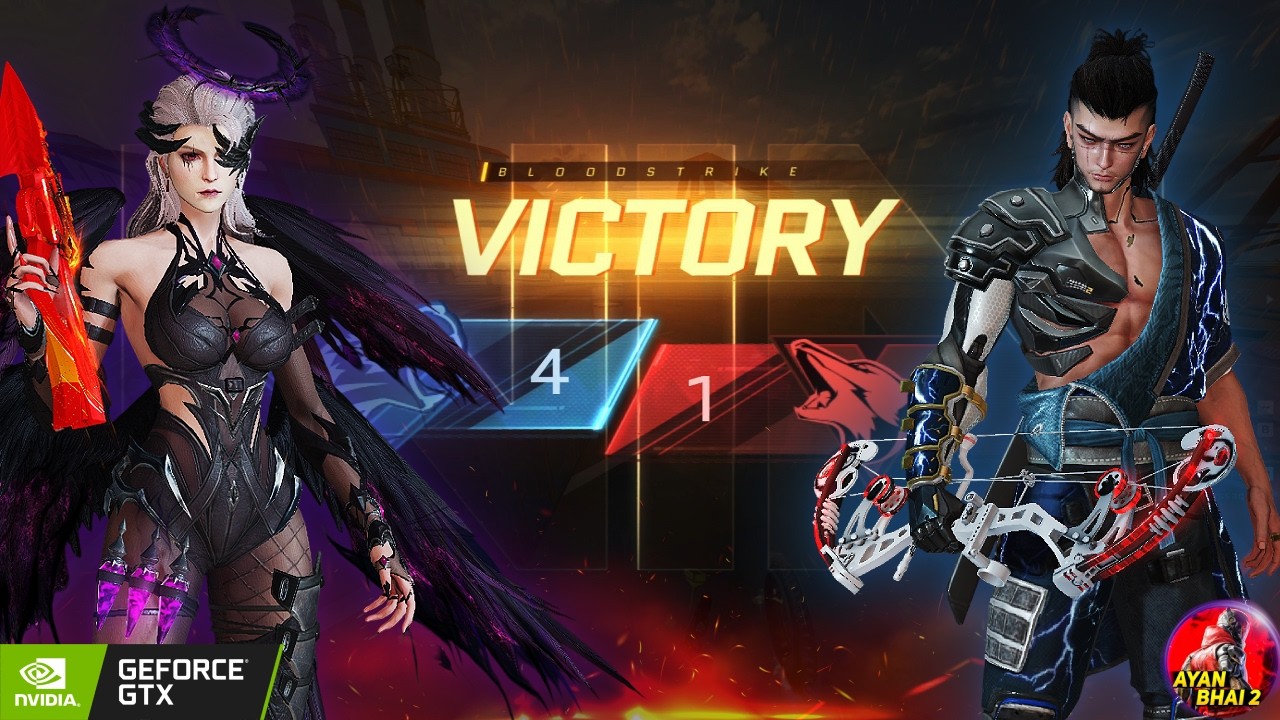 The Top RANK #1 Squad Fight 1vs4 in Blood Strike Full Gameplay INSANE High Kill (No Commentary)