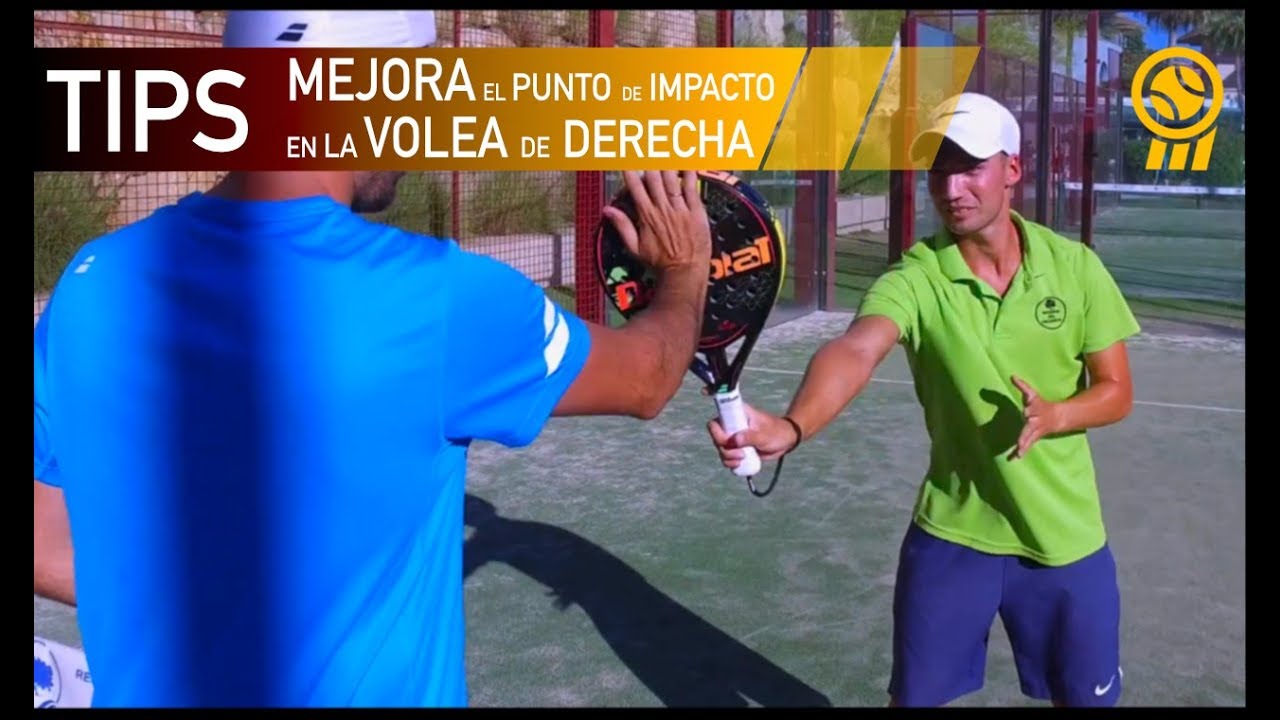 TIPS para MEJORAR tu punto de impacto en la VOLEA de DERECHA | TUTORIAL TÉCNICO PÁDEL