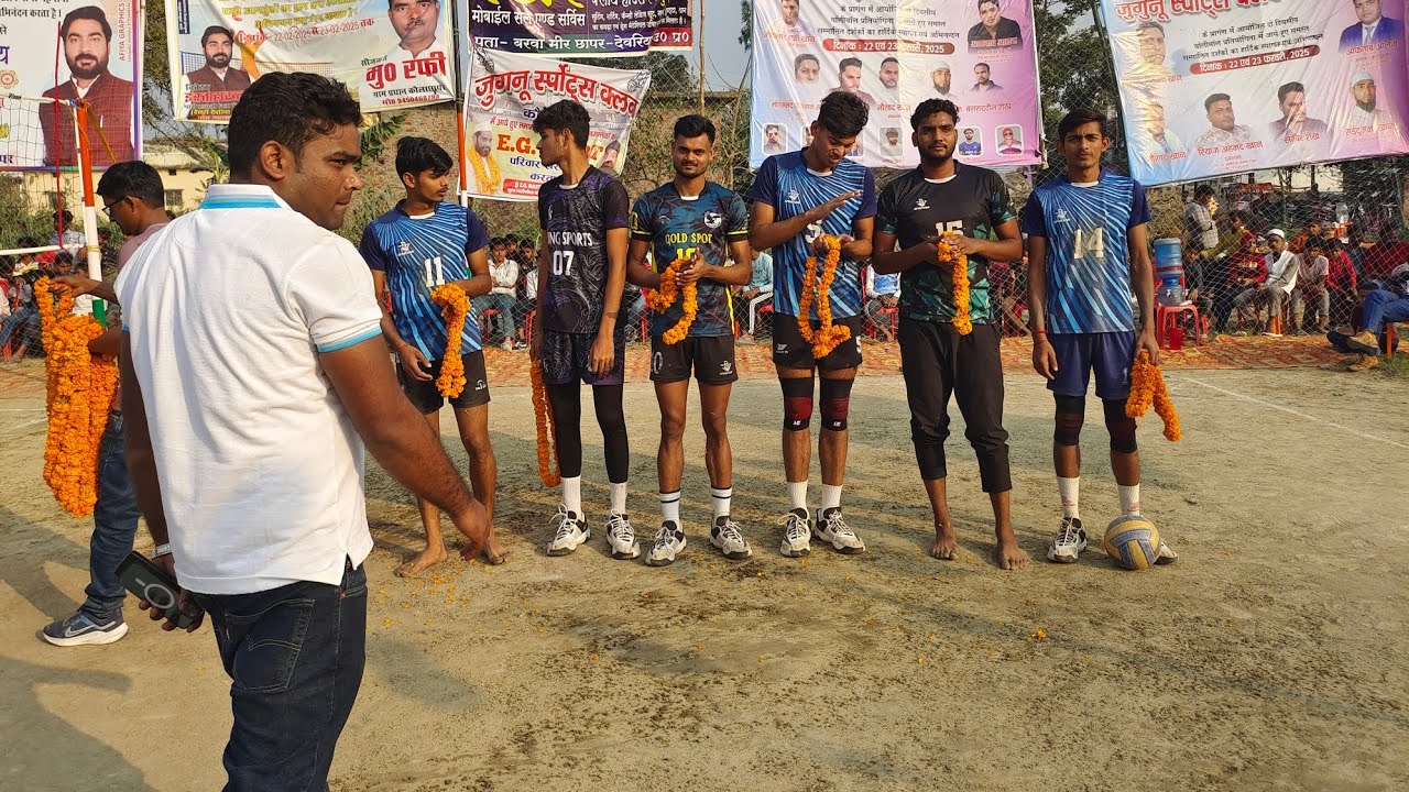 Salman And company Deoria Hostel 🆚 Lucknow Maharana Pratap Volleyball Academy live