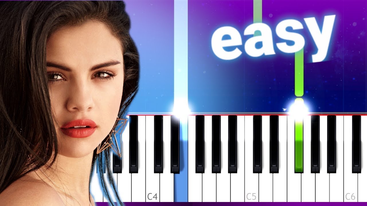 Selena Gomez - Lose You To Love Me (100% EASY PIANO TUTORIAL)