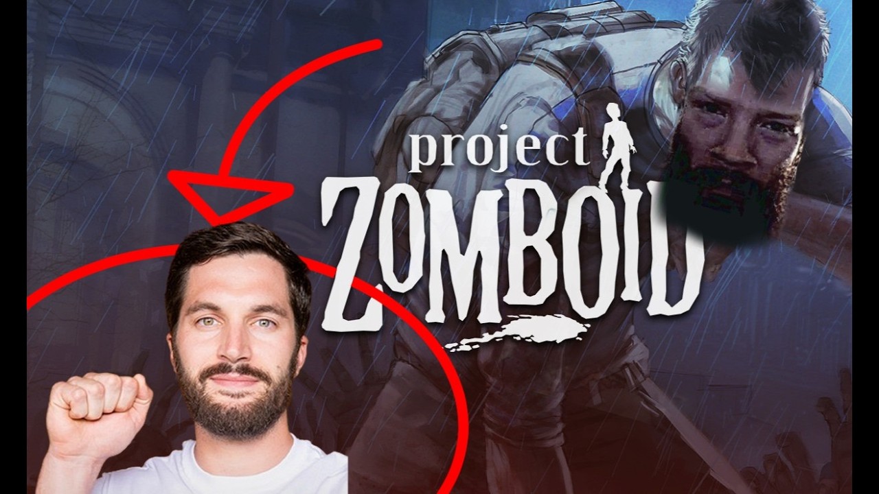 Gingermans Very first Project Zomboid Playthrough!!!!! - with LilZuesHD