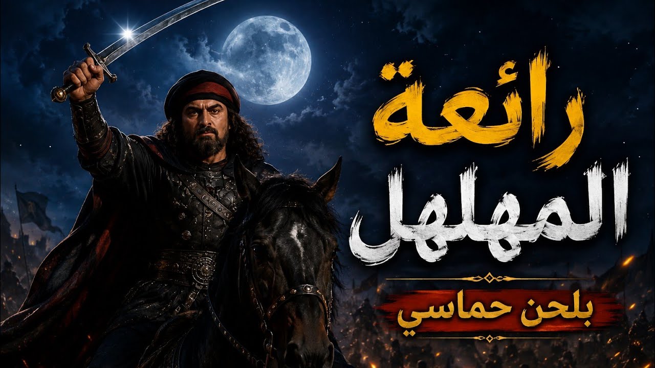 أليلتنا بذي حسم أنيري | رائعة الزير سالم المهلهل | بلحن حماسي | تلحين وصوت : عمار محسن