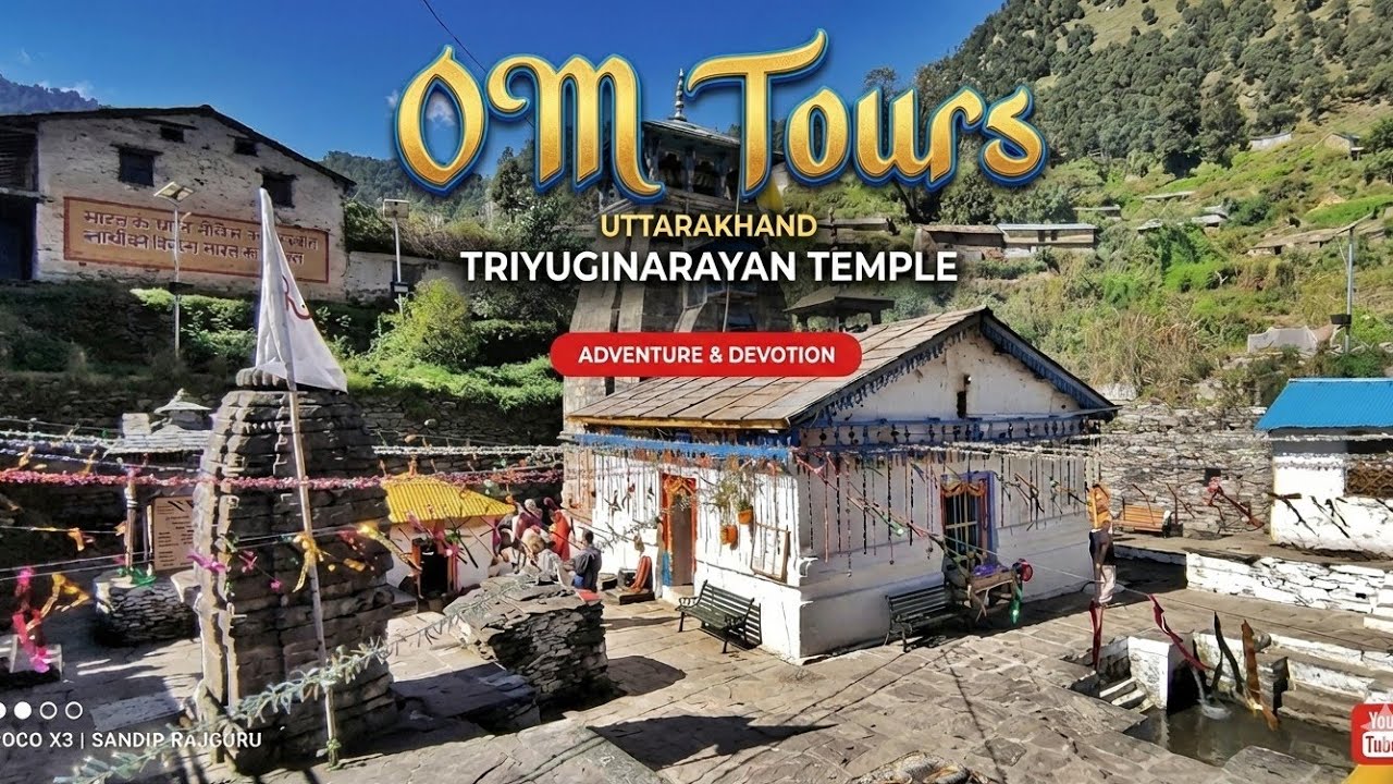 Triyuginarayan Temple visit by Om tours team @Punyakshetraluvlogs 