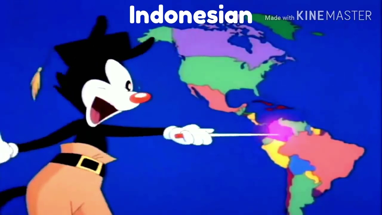 Yakko's World - Puerto Rico, Colombia, Venezuela, Honduras, Guyana And Still Multilanguage