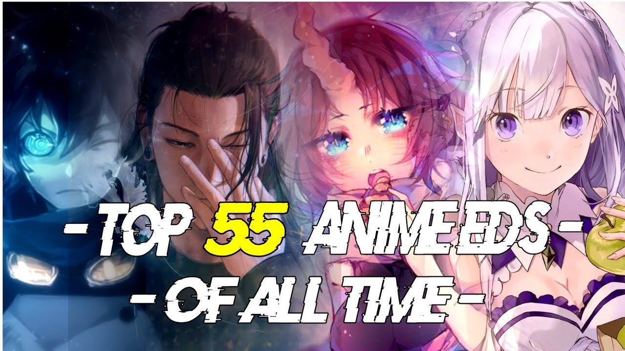MY TOP 55 FAVORITE ANIME ENDINGS OF ALL TIMES