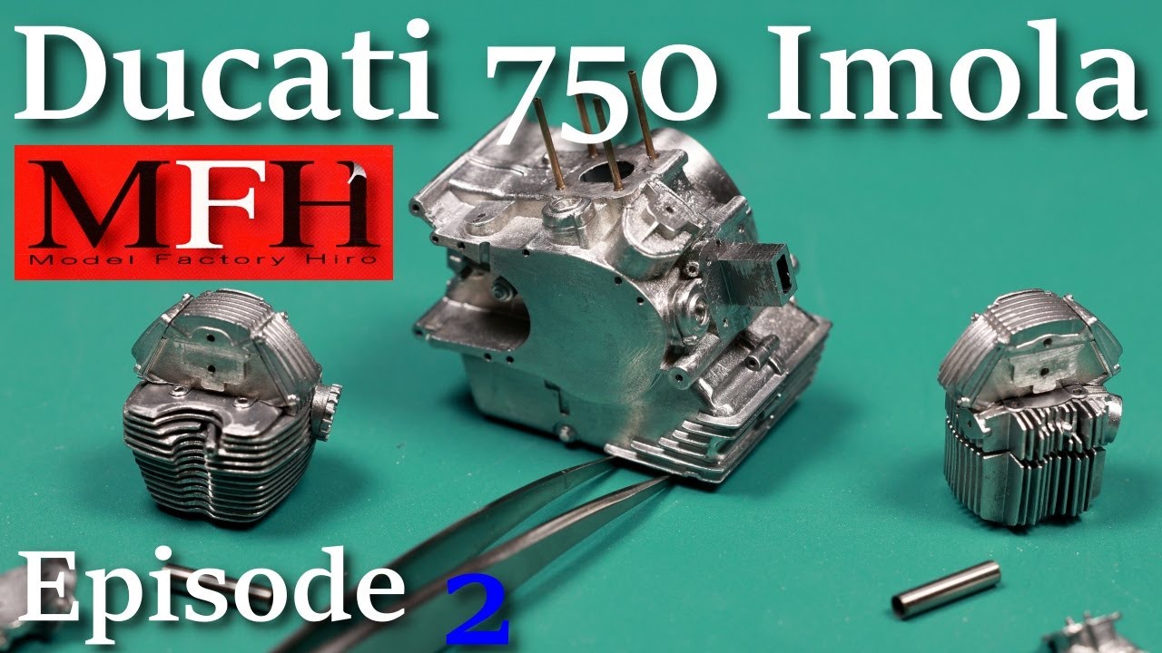#2 Model Factory Hiro Ducati 750 Imola build.