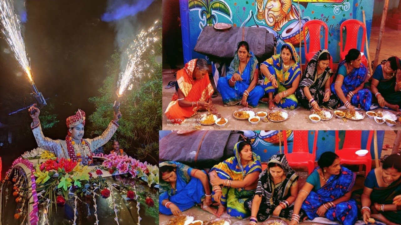 Koili buda# marriage bhoji #Pabi Pami Pinu Preeti #