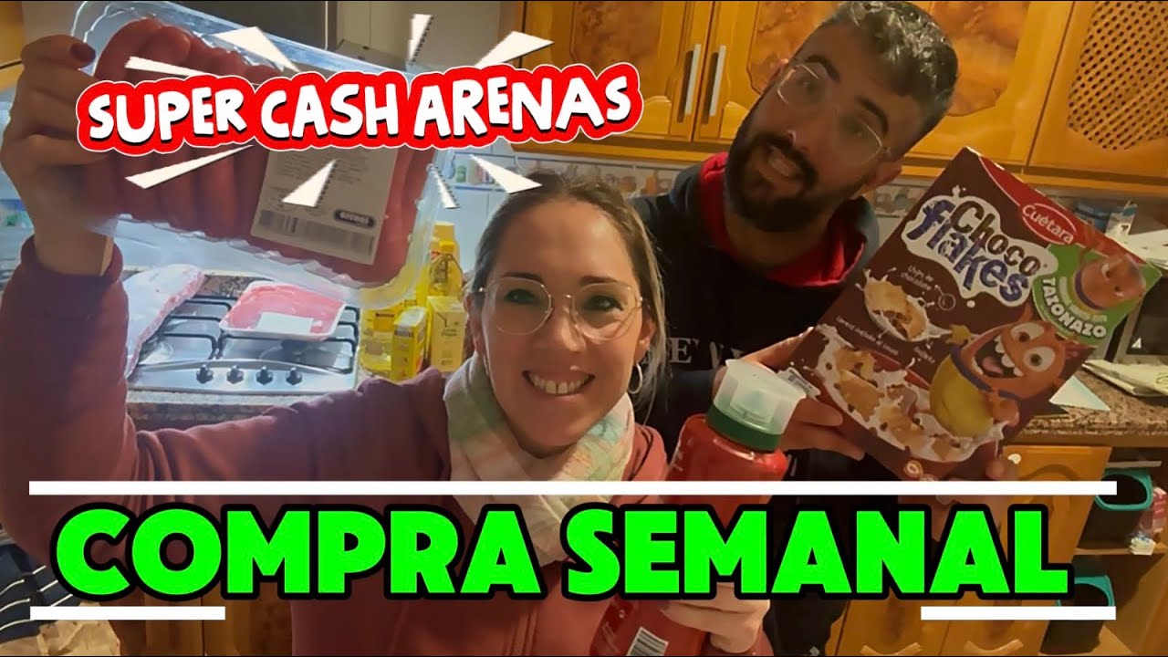COMPRA SEMANAL// EN SUPER CASH ARENAS//CON PRECIOS//¿MERECE LA PENA? #vlogsfamiliares #compras 