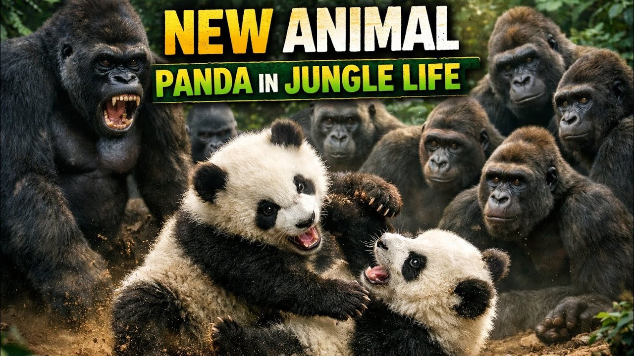 NEW ANIMAL 'GIANT PANDA' in JUNGLE LIFE ROBLOX||Prehistoric Adi