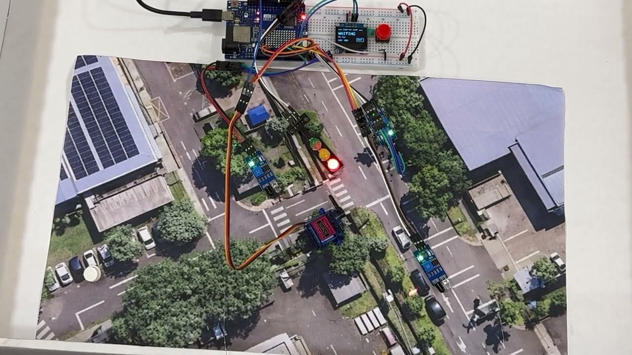 Smart Blind Spot Traffic Warning System
