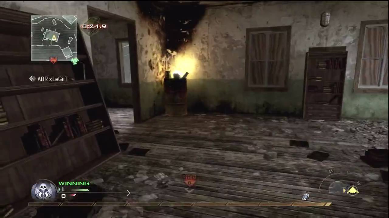 MW2: Seach and Destoy on Overgrown Gameplay