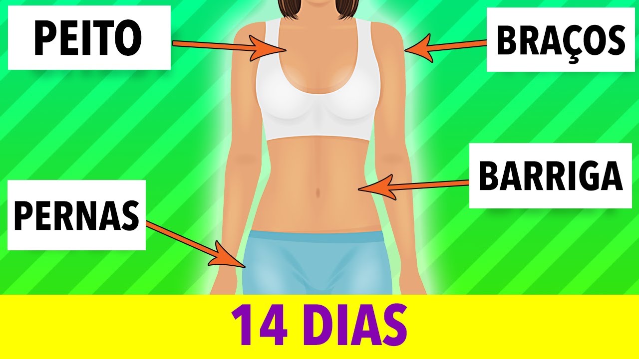 Treino de 10 Minutos Para Esculpir Seu Corpo em 14 Dias