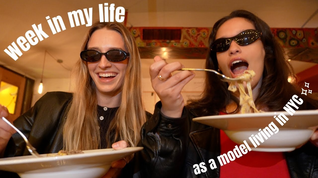 A week in my  life as a model in NYC (city life, self care, & shopping)