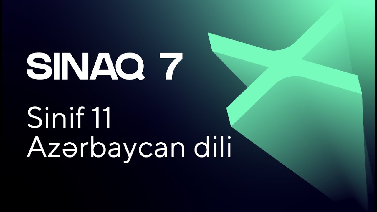 Azərbaycan dili 11-ci sinif   Güvən Sınaq 7 Buraxılış fənləri üzrə