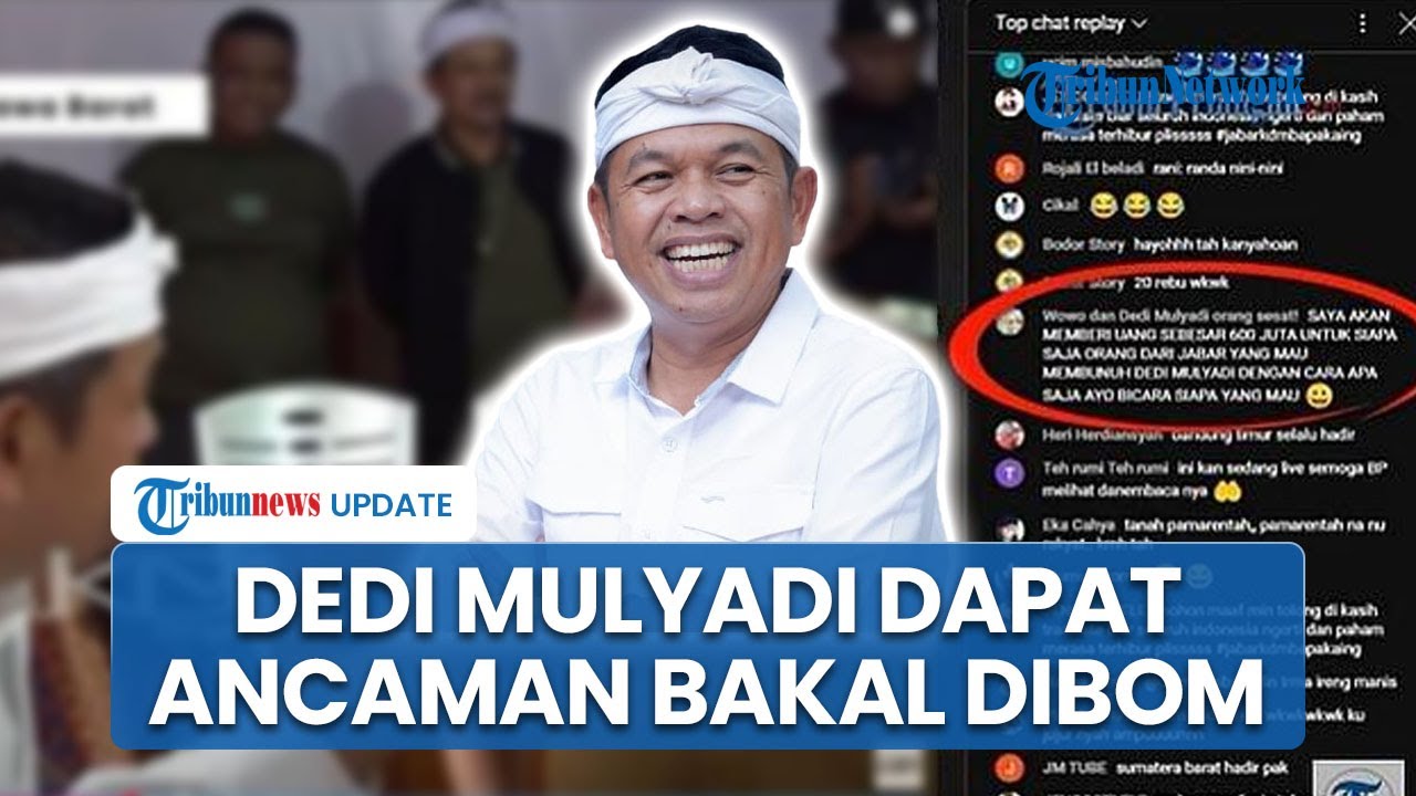 Dedi Mulyadi Diancam Dibunuh, Pengancam Akan Culik Anak dan Ledakkan Rumah Gubernur Jabar Pakai Bom