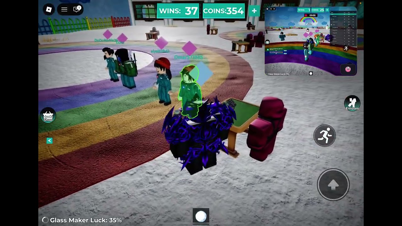 Zoom and Echo play squid game!!!