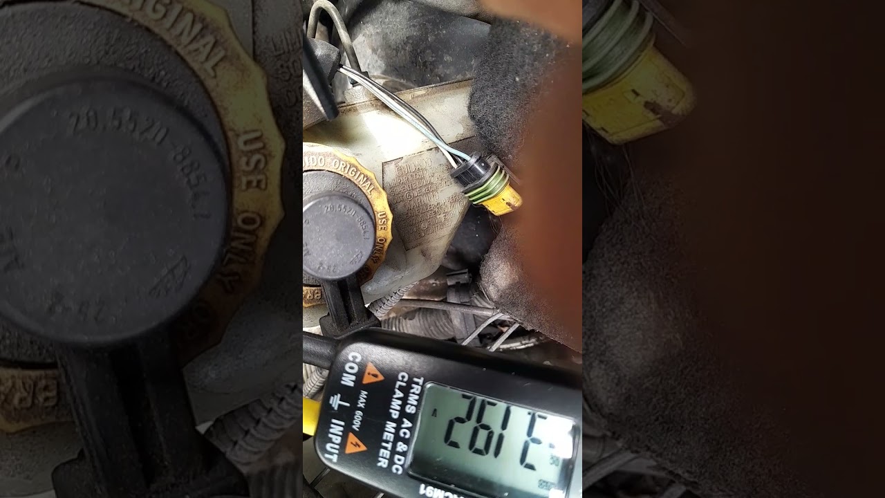 palio 1.0,8v/1.6,16v teste do sensor de temperatura da água na prática.