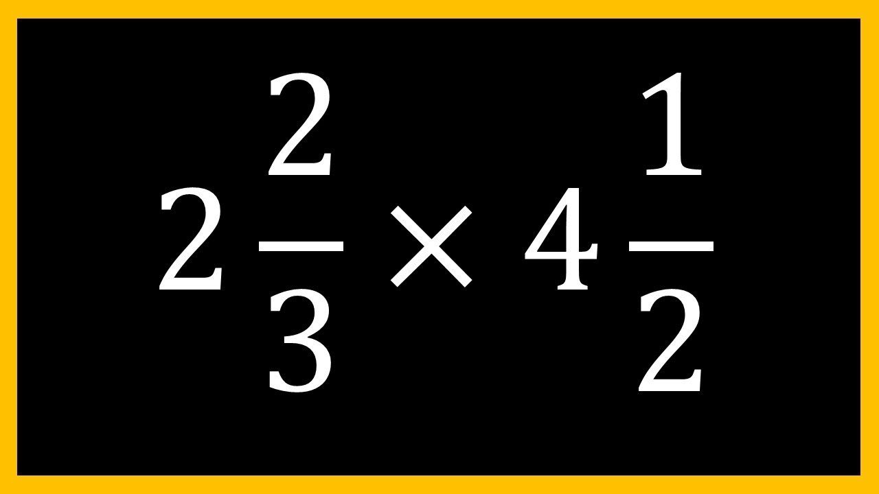 Multiplying Mixed numbers in Hindi | multiplying mixed fractions