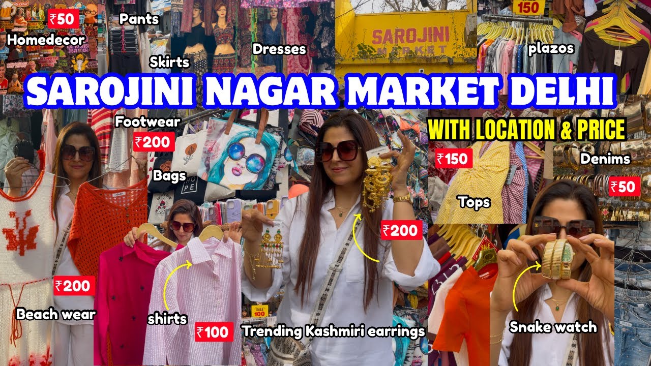 Sarojini Nagar Market Delhi | Latest summer collection 2026 | Sarojini Market |Sarojini Latest Video