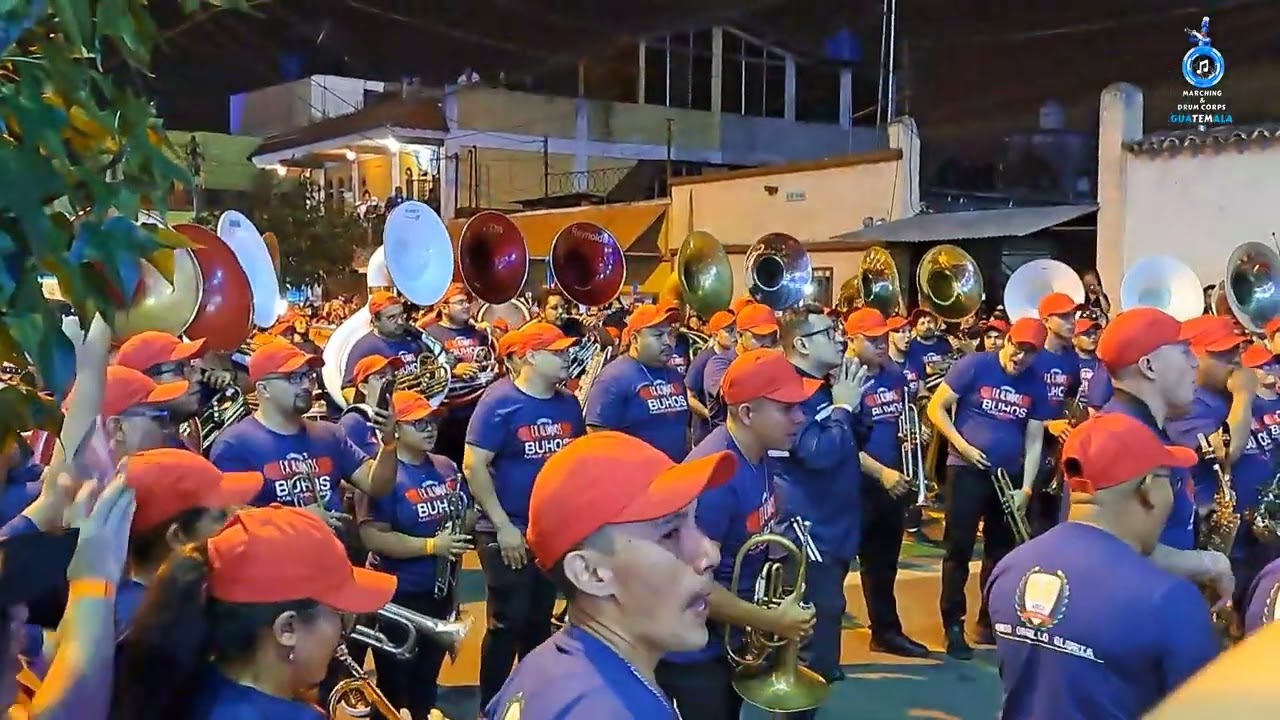 Exalumnos Búhos Marching Band 🇬🇹 || My President is Black & Eye of the Tiger