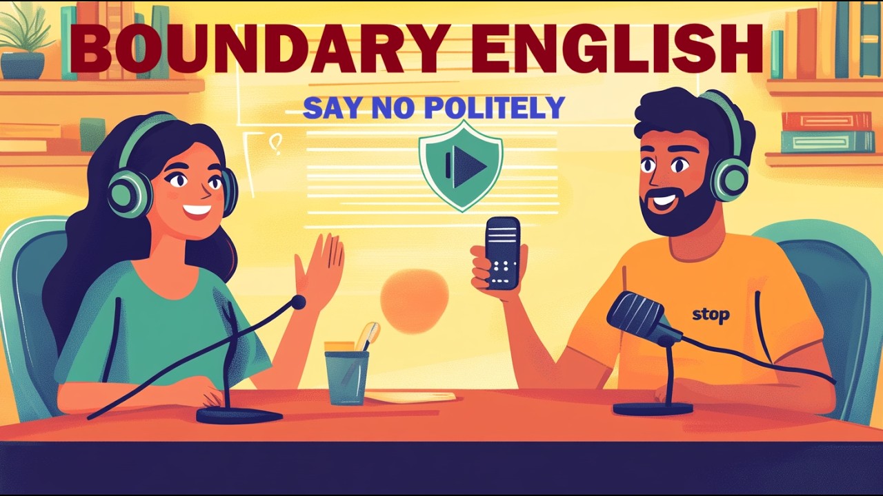 Advanced English | Boundary English 🚫 Say No Politely (B2–C1)