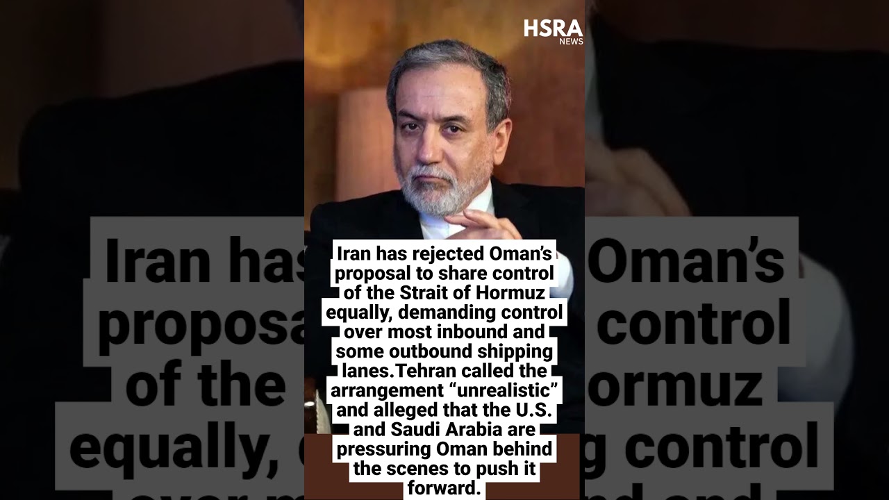 Iran Rejects Oman&rsquo;s Hormuz Deal: Tehran Demands Control of Key Oil Route #shorts #breakingnews #usa