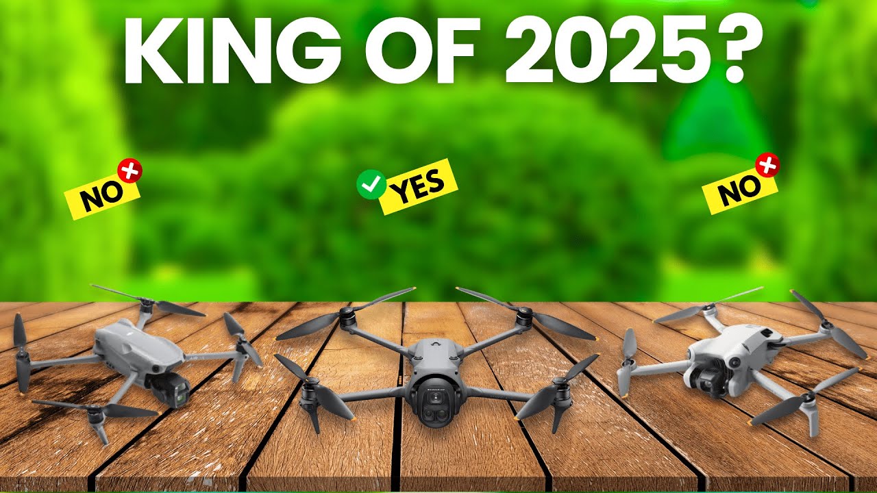 6 лучших дронов с камерой 2025 года